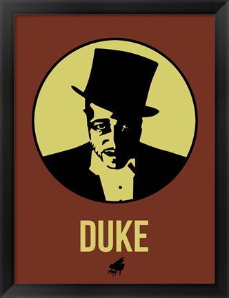 Framed Duke 1 Print