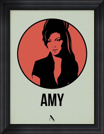 Framed Amy 2 Print