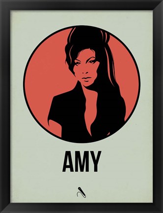 Framed Amy 2 Print