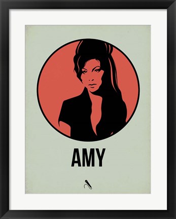 Framed Amy 2 Print