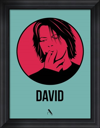 Framed David  3 Print
