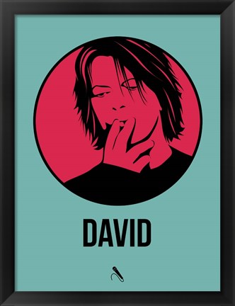 Framed David  3 Print