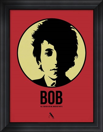 Framed Bob 1 Print