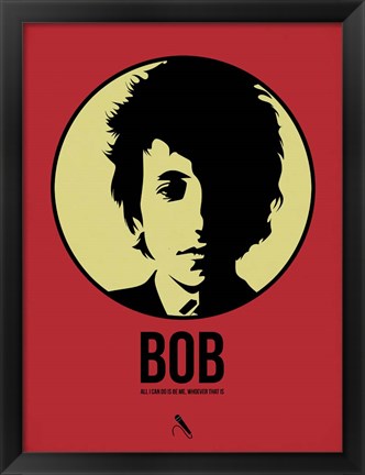 Framed Bob 1 Print