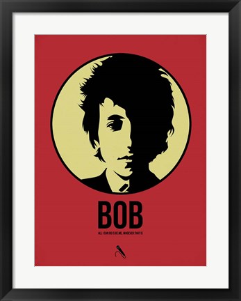 Framed Bob 1 Print