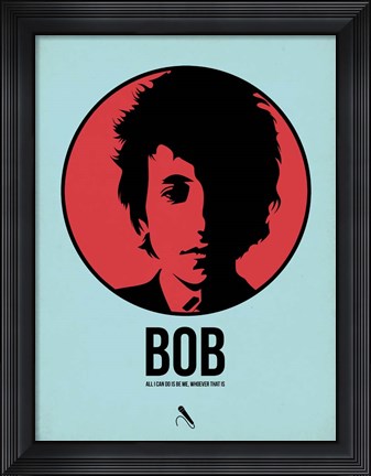 Framed Bob 2 Print
