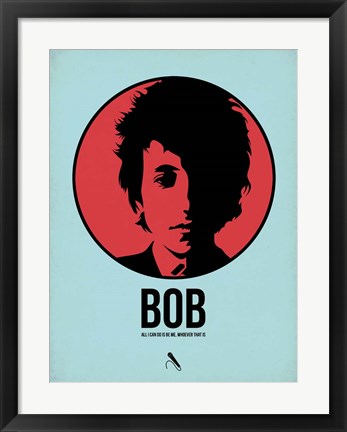 Framed Bob 2 Print