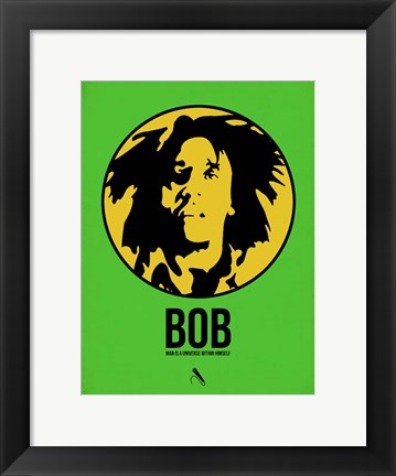 Framed Bob 3 Print