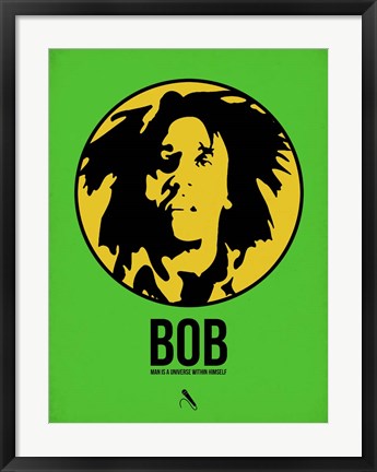 Framed Bob 3 Print