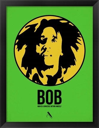 Framed Bob 3 Print