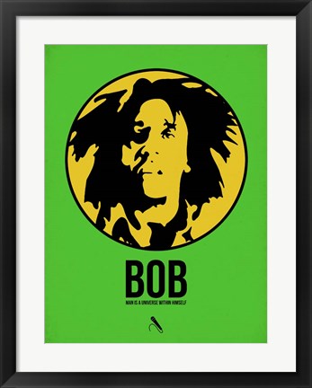 Framed Bob 3 Print