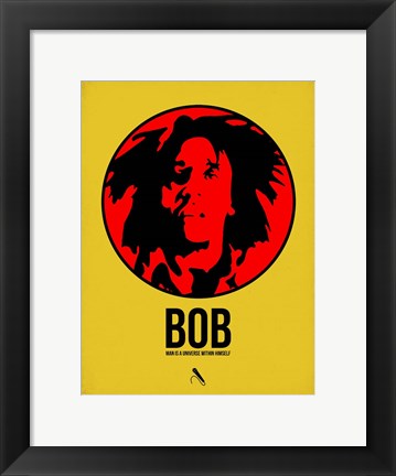 Framed Bob 4 Print