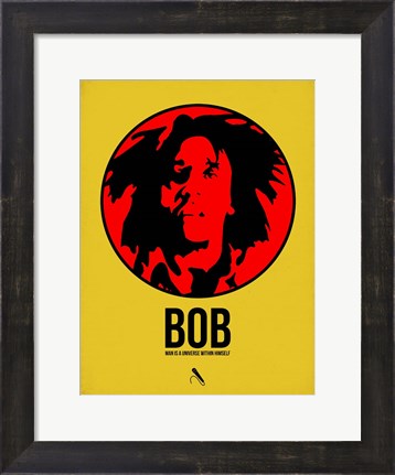 Framed Bob 4 Print
