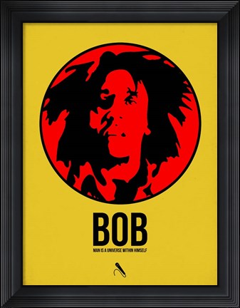 Framed Bob 4 Print