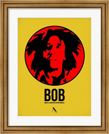 Framed Bob 4 Print