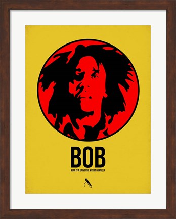 Framed Bob 4 Print
