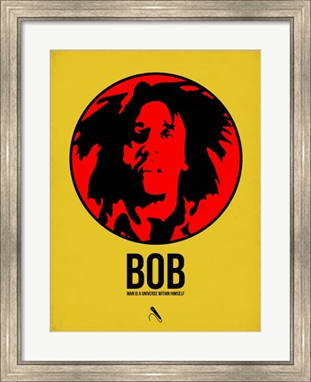 Framed Bob 4 Print