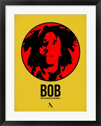 Framed Bob 4 Print