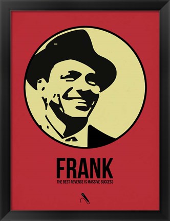 Framed Frank 2 Print