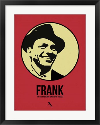 Framed Frank 2 Print