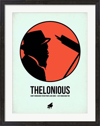 Framed Thelonious 1 Print