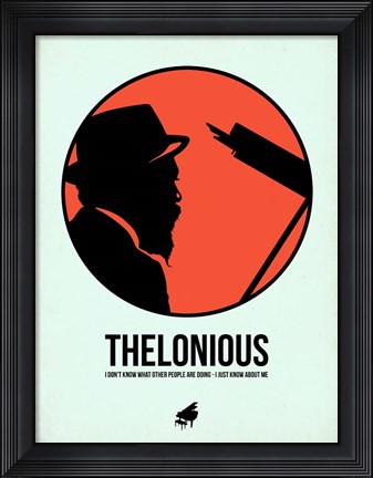 Framed Thelonious 1 Print
