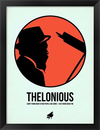 Framed Thelonious 1 Print