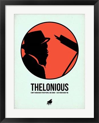 Framed Thelonious 1 Print