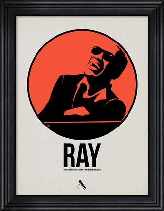 Framed Ray 1 Print