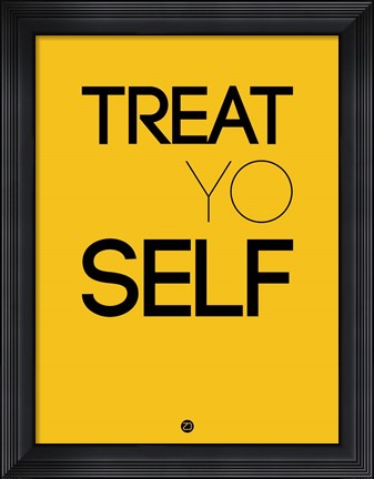 Framed Treat Yo Self 2 Print