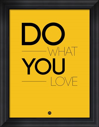 Framed Do What You Love 2 Print