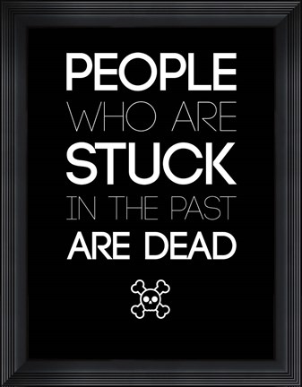 Framed People Who Are Stuck 2 Print