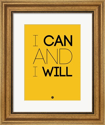 Framed I Can And I Will 2 Print