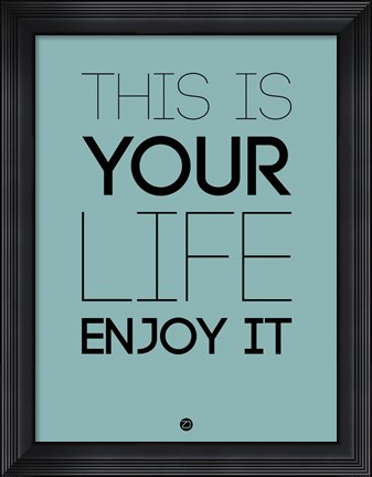 Framed This Is Your Life Blue Print