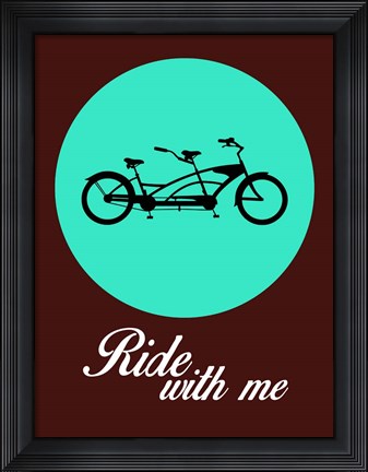 Framed Ride With Me 2 Print