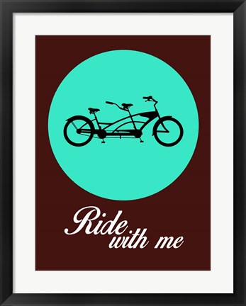 Framed Ride With Me 2 Print