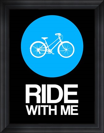 Framed Ride With Me Circle 2 Print