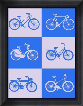 Framed Bicycle Collection 2 Print