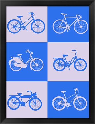 Framed Bicycle Collection 2 Print