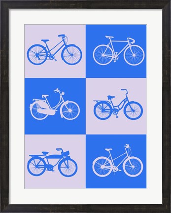 Framed Bicycle Collection 2 Print