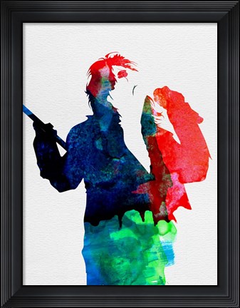 Framed Alice Watercolor Print