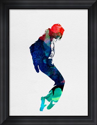 Framed Michael Watercolor Print