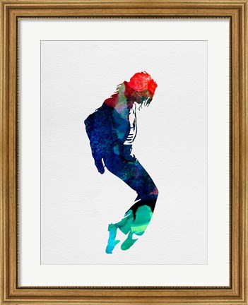 Framed Michael Watercolor Print