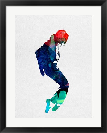 Framed Michael Watercolor Print