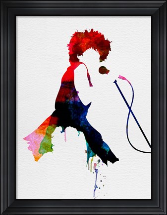 Framed Tina Watercolor Print