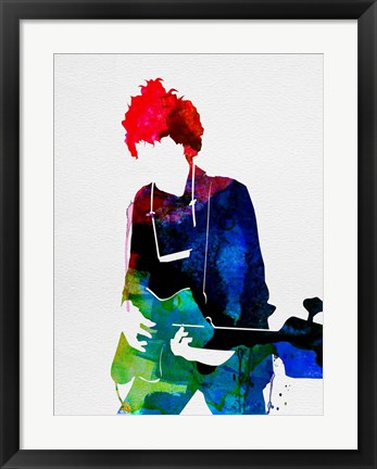 Framed Bob Watercolor Print