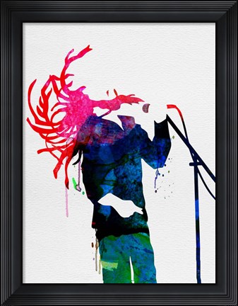 Framed Bob Watercolor Print