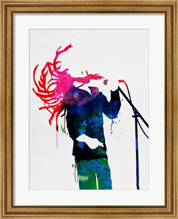 Framed Bob Watercolor Print