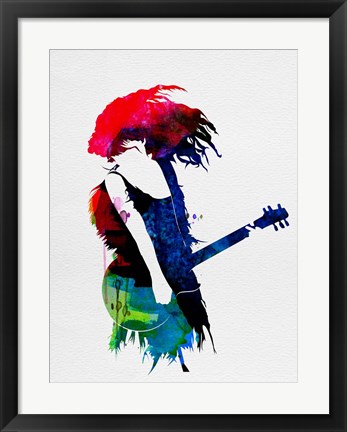 Framed Taylor Watercolor Print