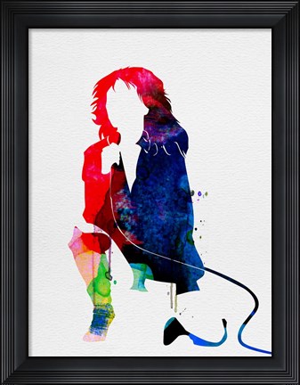 Framed Blondie Watercolor Print